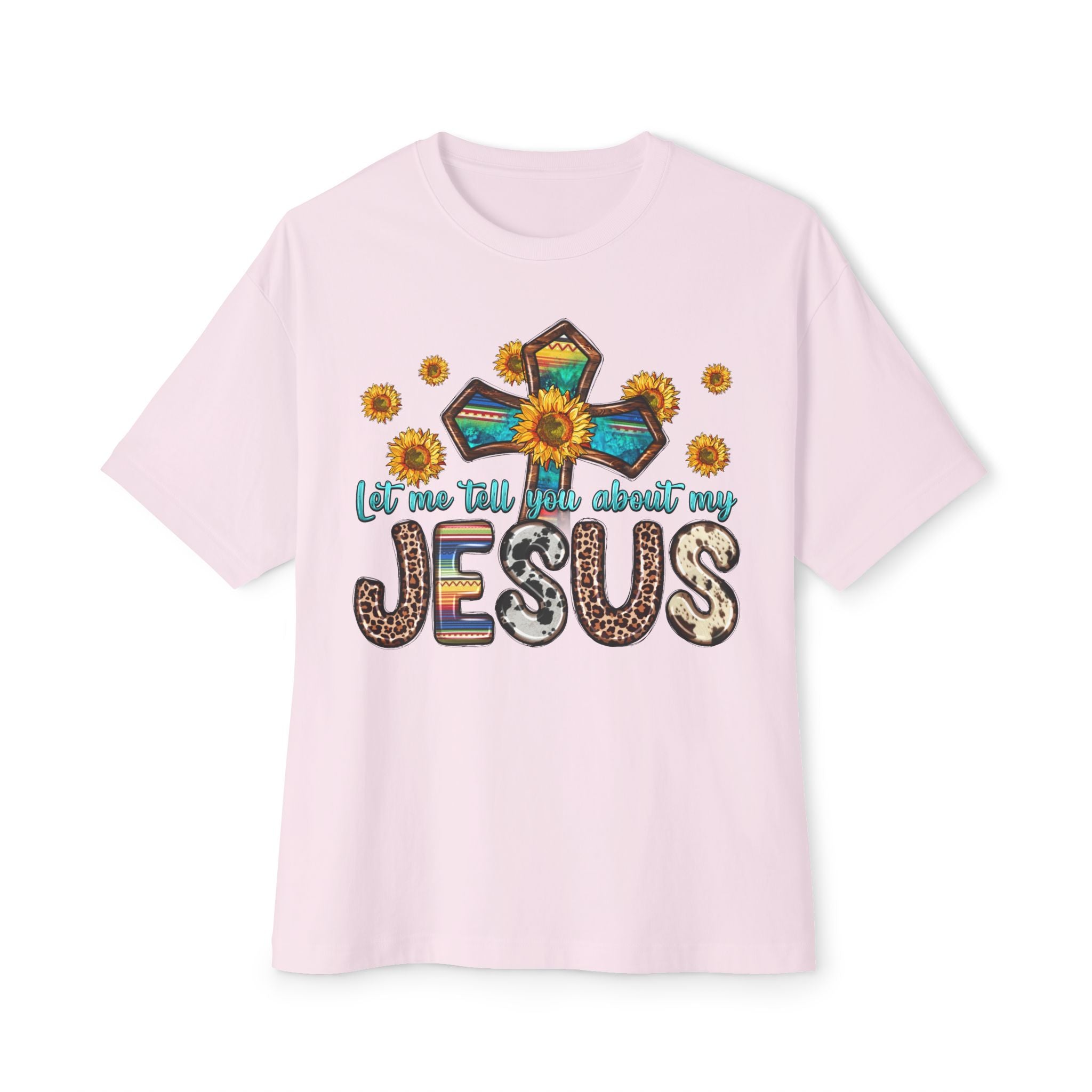 Delta Bloom Boutique Tee — Floral Triangle Logo Oversized T‑Shirt