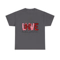 T-Shirt — "Love Like Jesus" Floral Graphic Tee