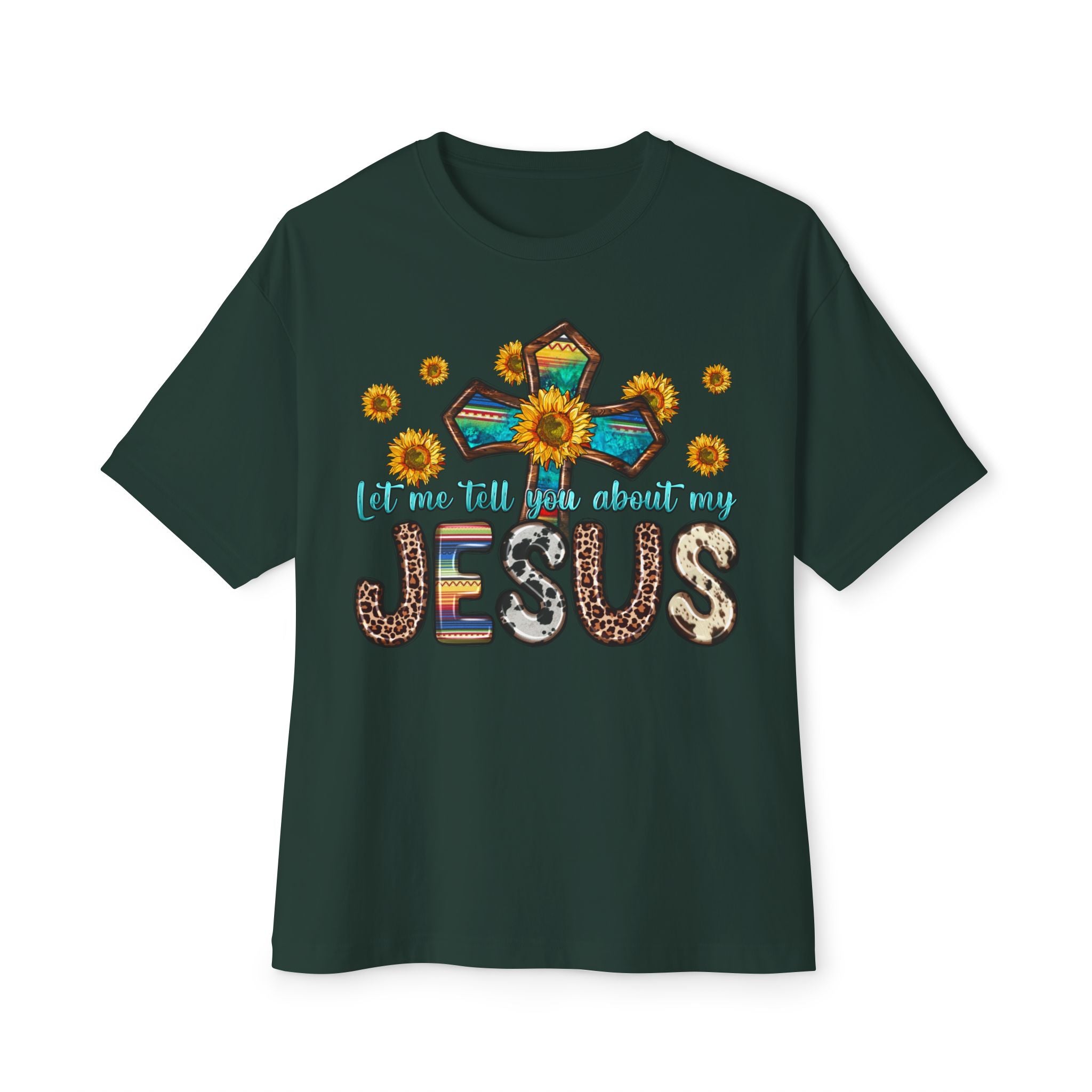 Delta Bloom Boutique Tee — Floral Triangle Logo Oversized T‑Shirt