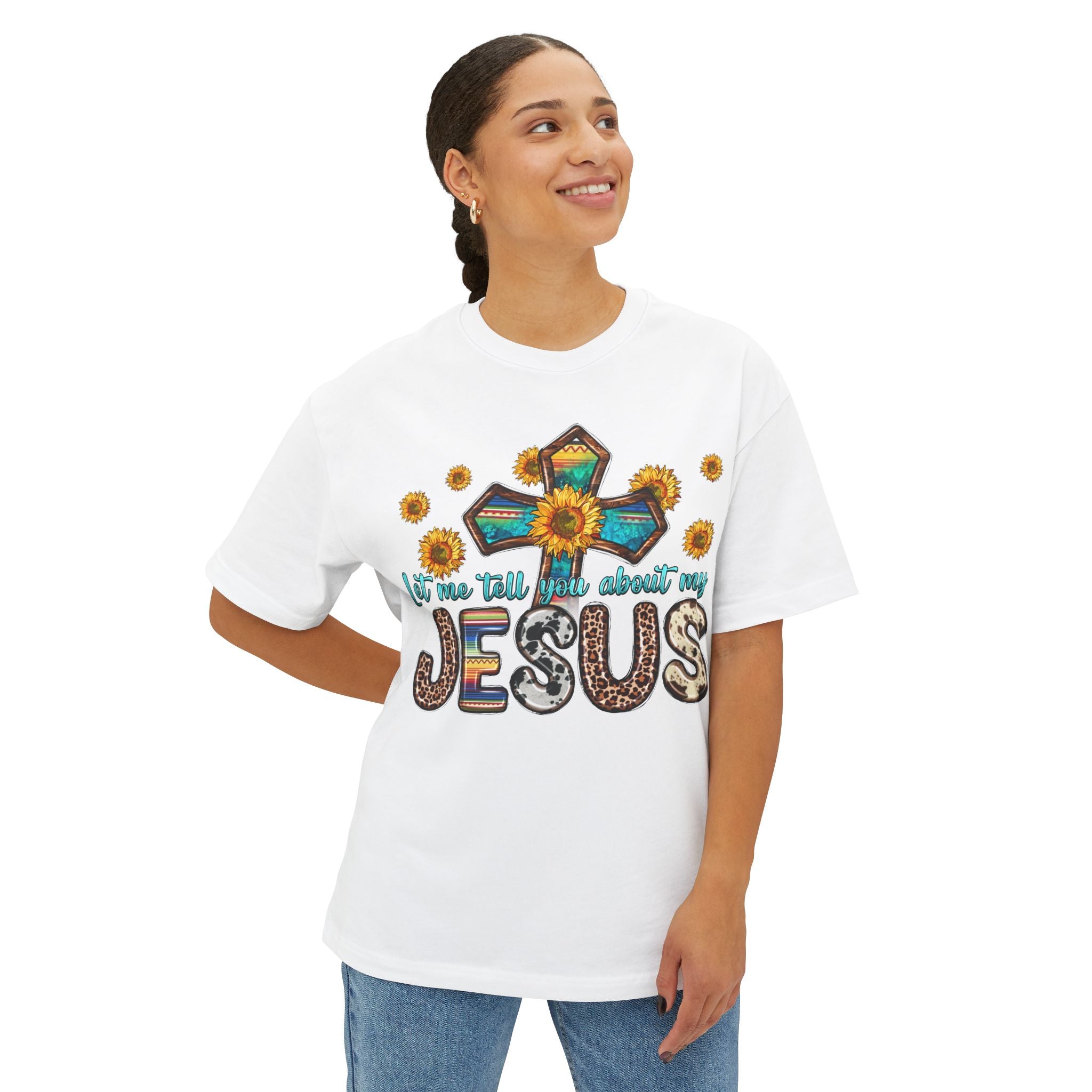 Delta Bloom Boutique Tee — Floral Triangle Logo Oversized T‑Shirt