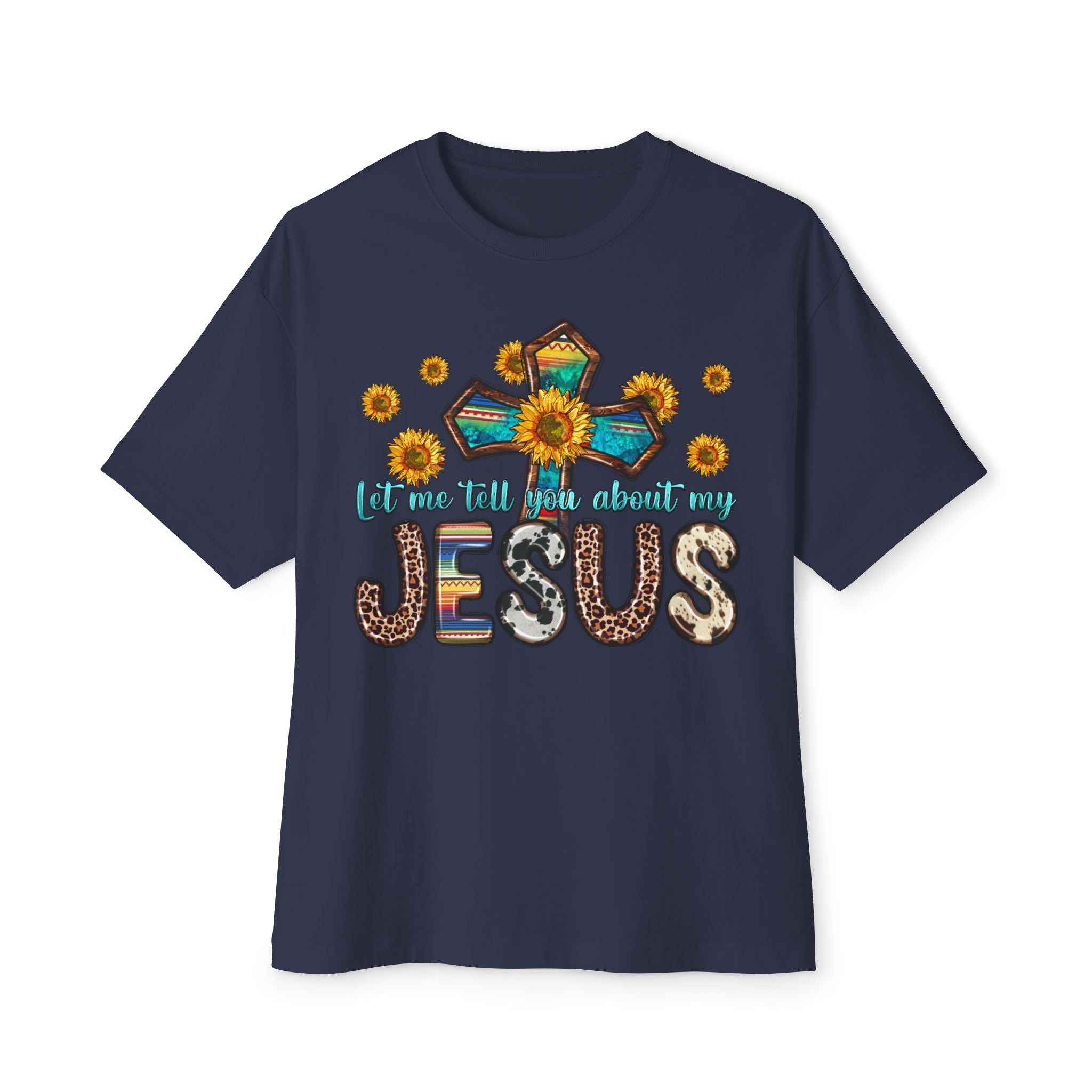 Delta Bloom Boutique Tee — Floral Triangle Logo Oversized T‑Shirt